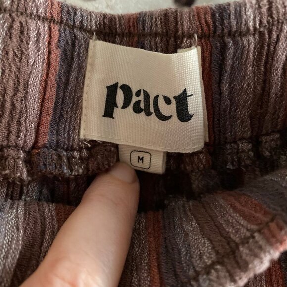 Pact organic cotton gauze pants - Medium, striped - Picture 5 of 5